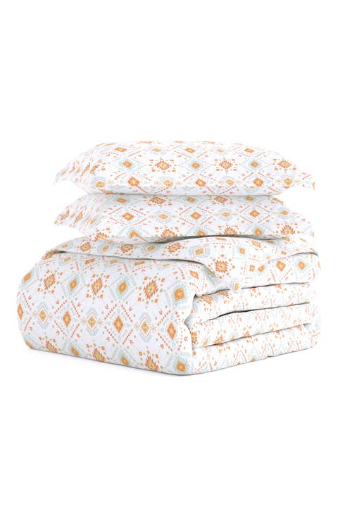 Premium Ultra Soft Geometric Dreams 3-Piece Duvet Cover Set