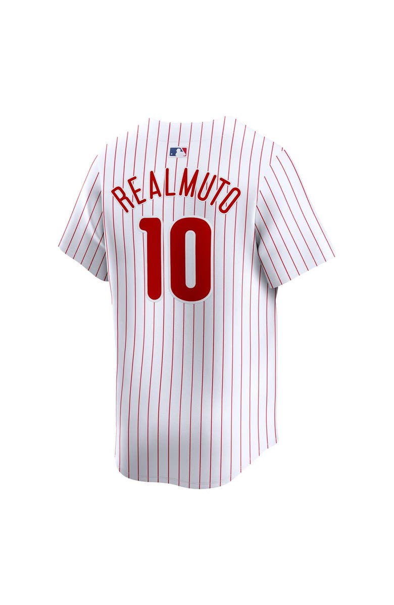 Nike Men's Nike J.T. Realmuto White Philadelphia Phillies Home Limited Player Jersey, Alternate, color, White