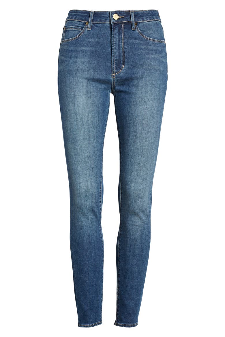 Heather High Waist Ankle Skinny Jeans, Alternate, color, STONY HILL