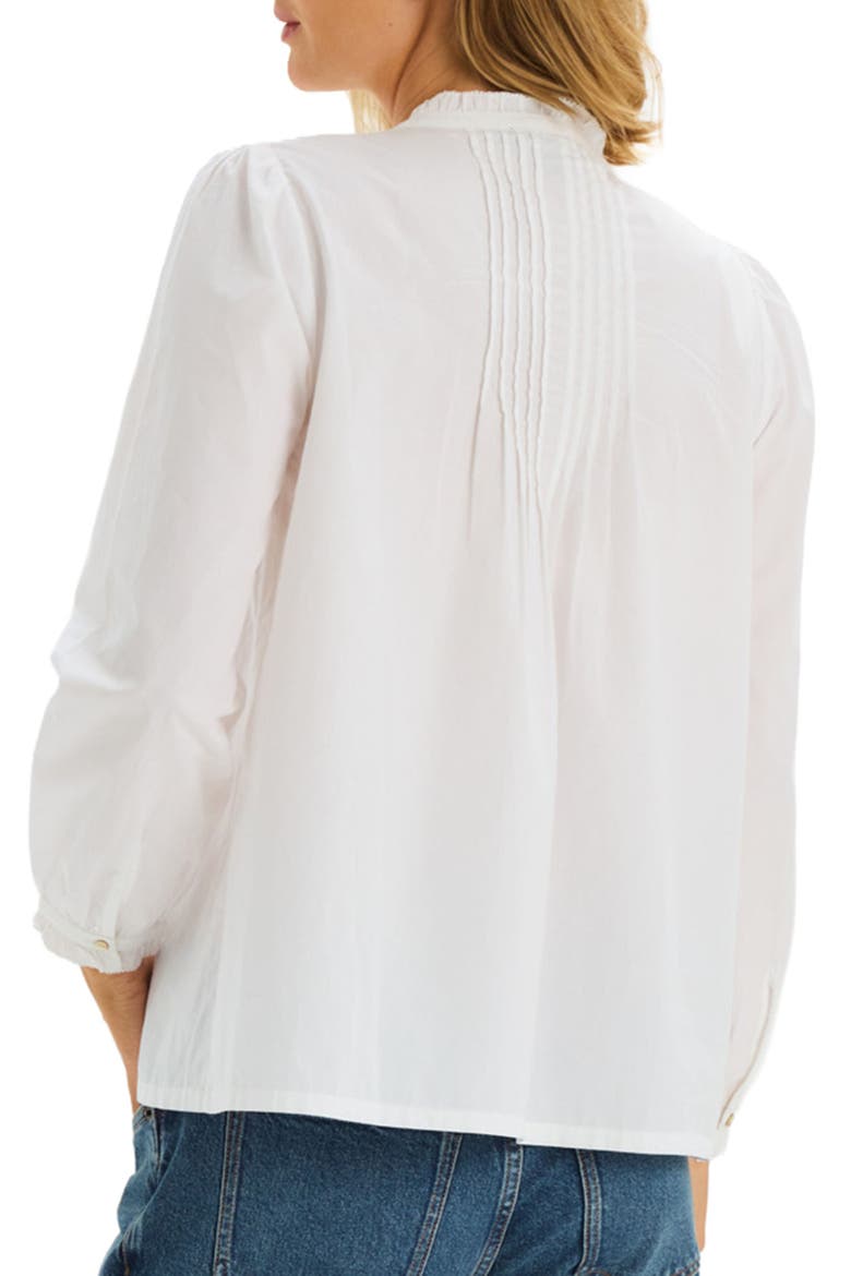 The Elise Nursing Blouse, Alternate, color, White
