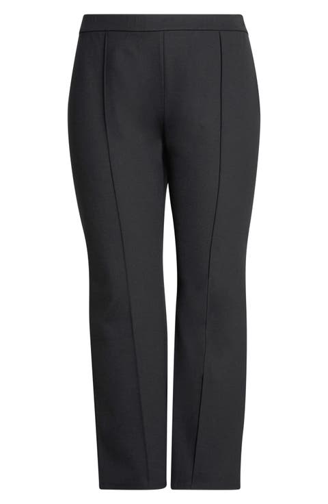 High Waist Ankle Kick Pants
