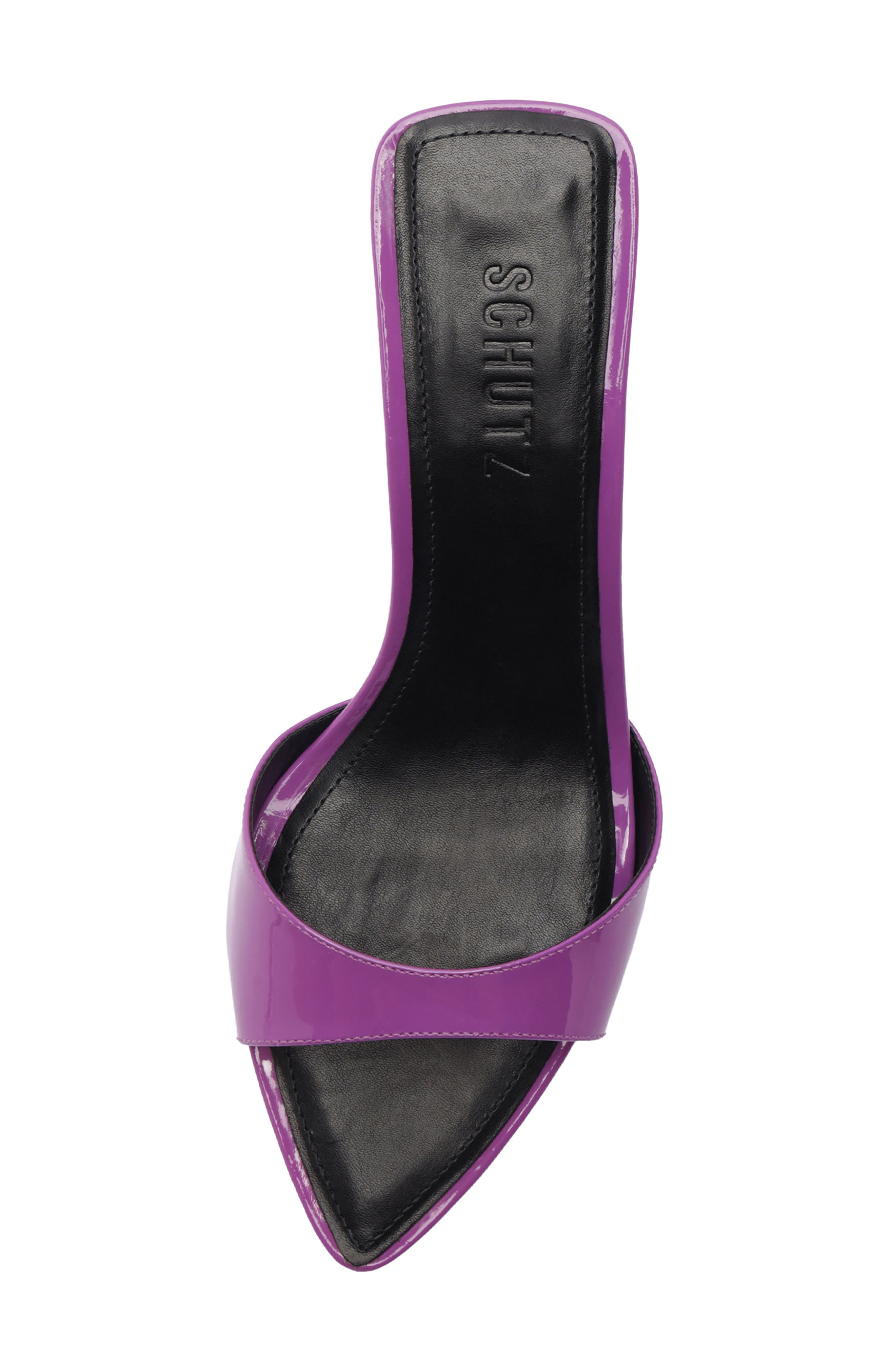 Elodie Pointed Toe Sandal, Alternate, color, VIOLA