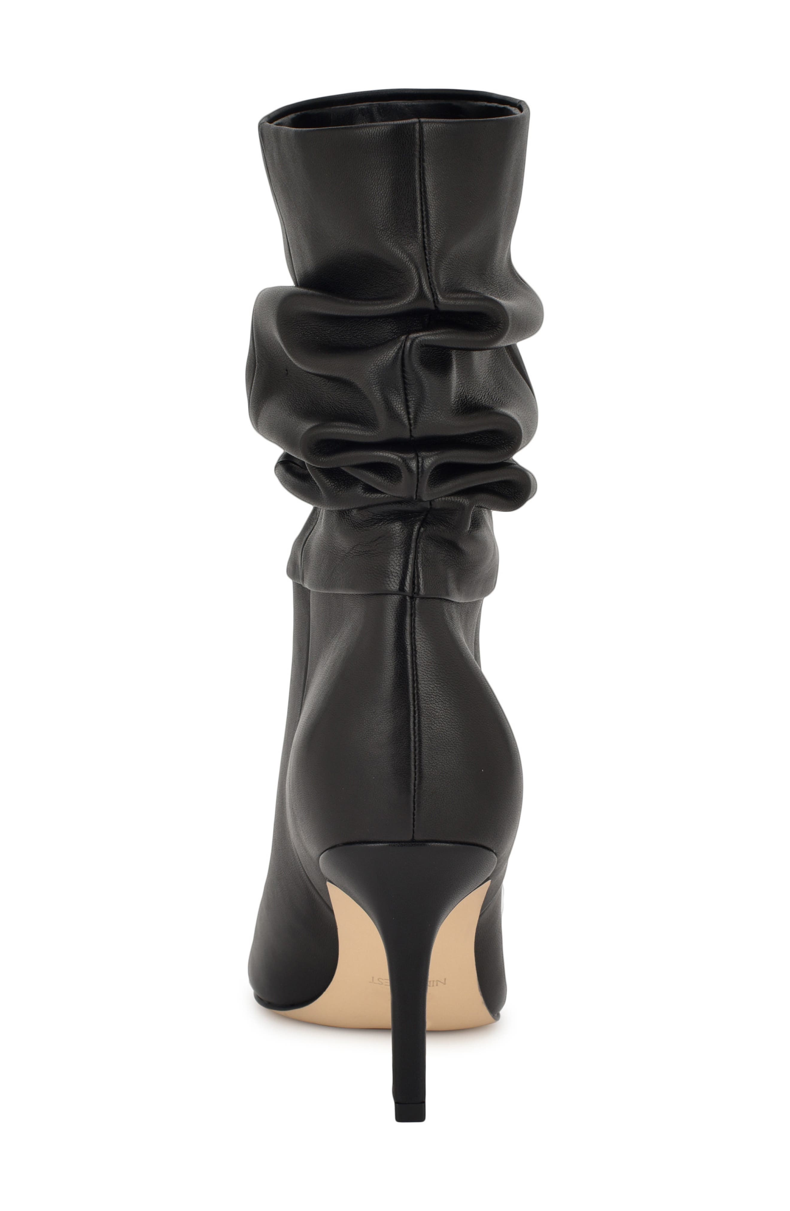 Nine West Slouch Pointed Toe Bootie, Alternate, color, 