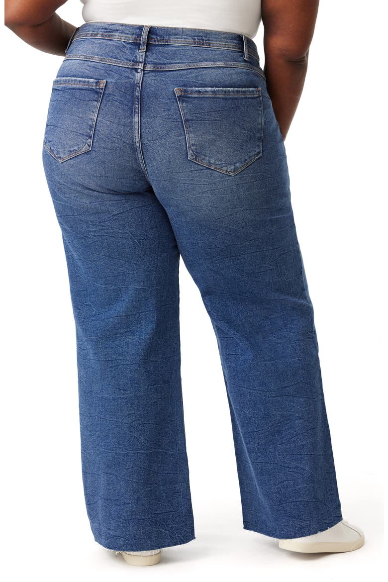 Kaya High Waist Wide Leg Jeans, Alternate, color, MELBOURNE