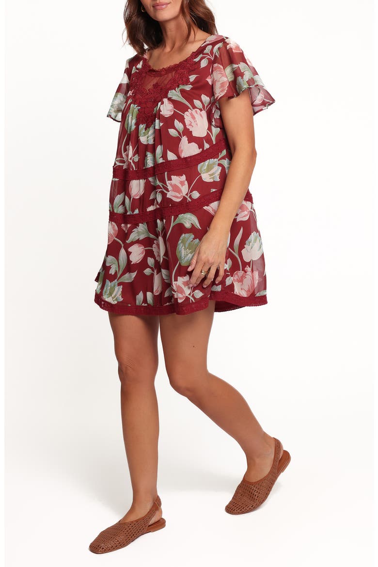 Java Minidress, Alternate, color, RED TULIP FLORAL