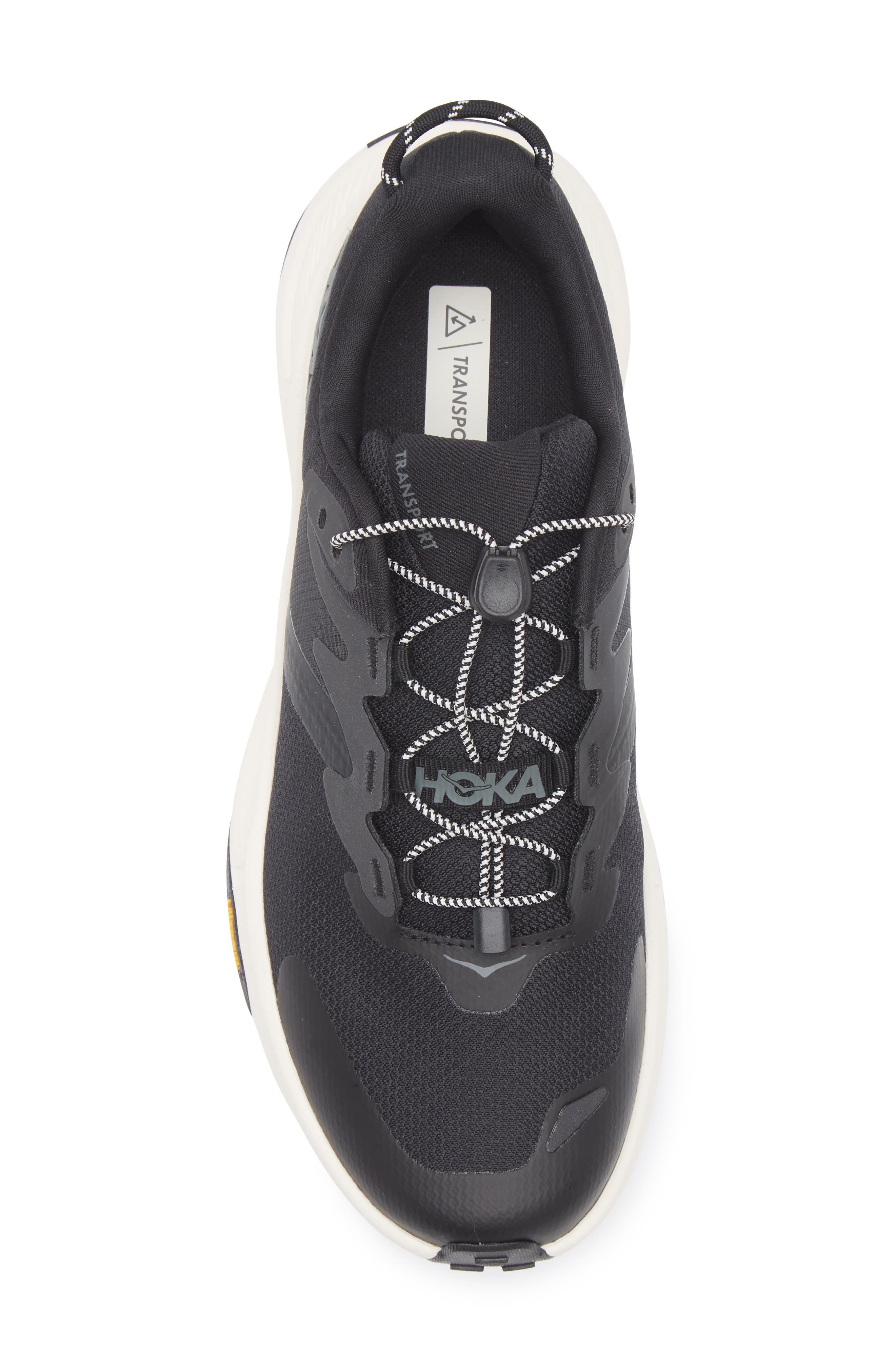 HOKA Transport Shoe, Alternate, color, Black / Alabaster