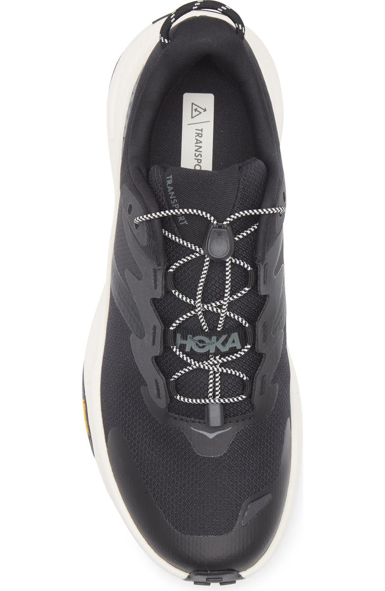 HOKA Transport Shoe, Alternate, color, Black / Alabaster