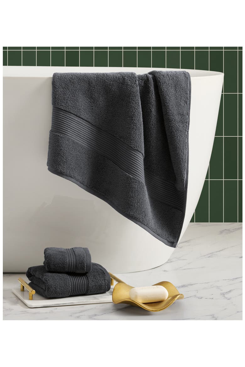8-Piece Bath Towel Set, Alternate, color, DARK GREY