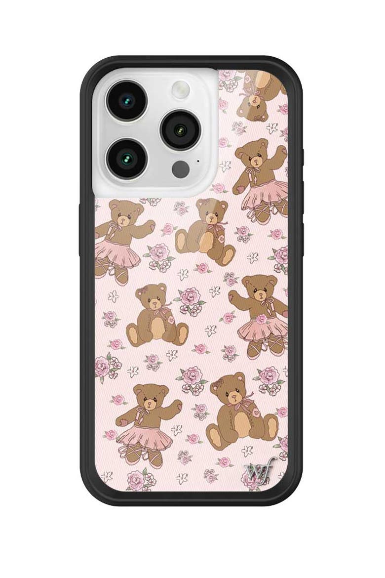 Bear-y Ballet iPhone Case, Alternate, color, Pink