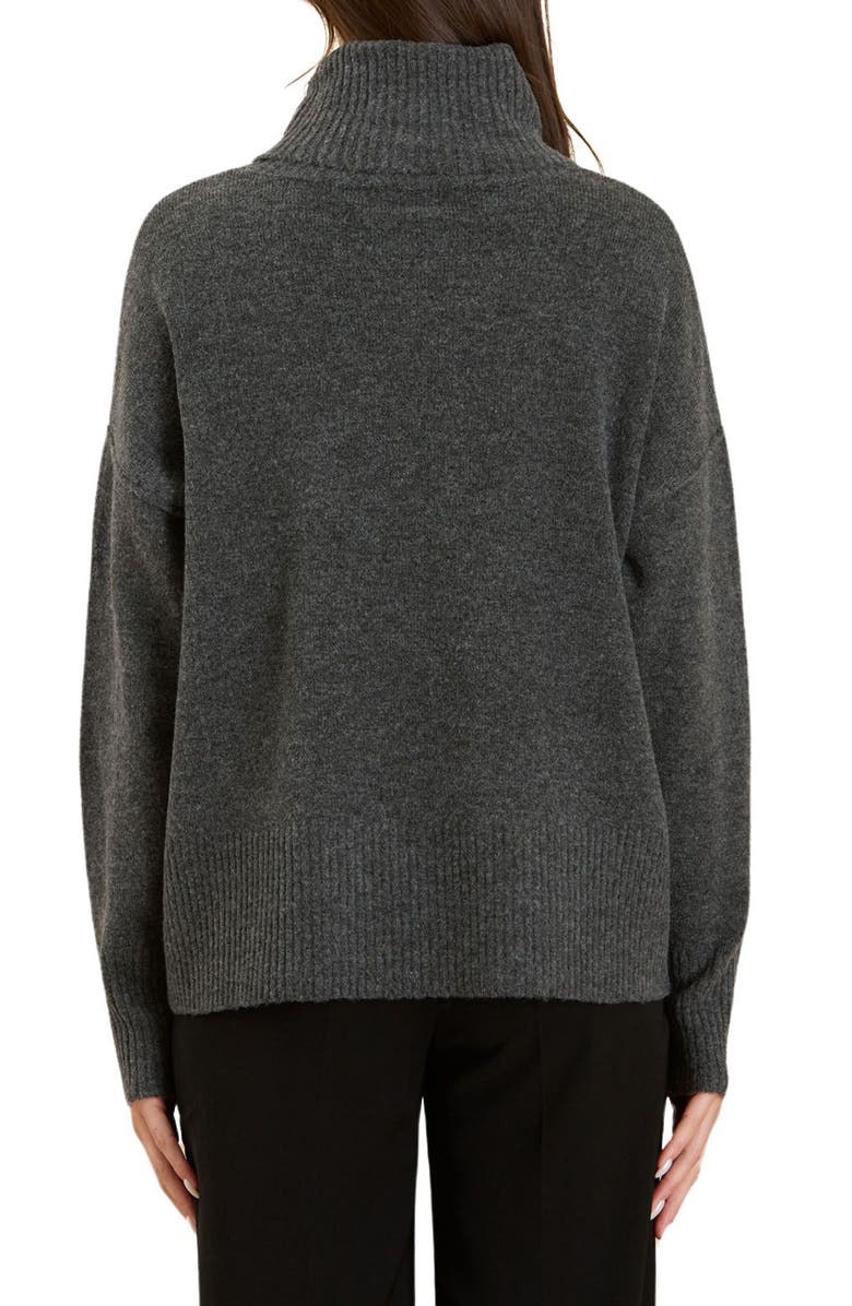 Blu Pepper Turtleneck Sweater, Alternate, color,