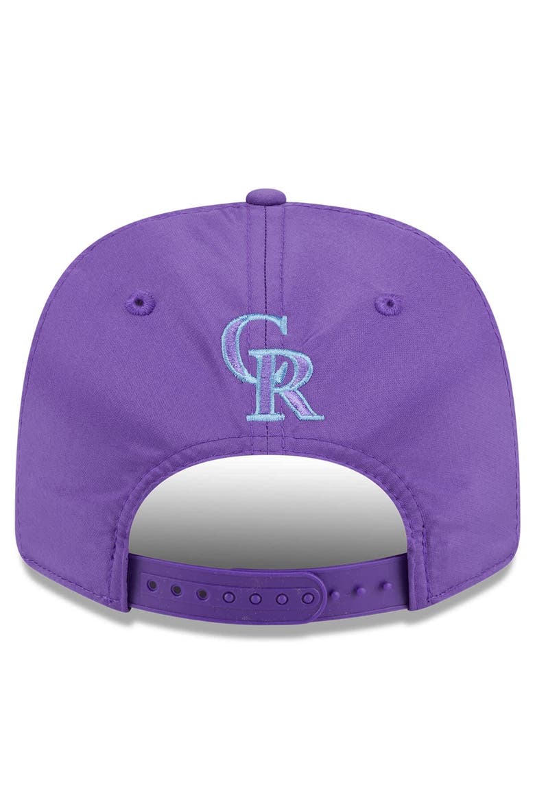 Men's New Era Purple Colorado Rockies 2025 City Connect Fan Pack 9SEVENTY Adjustable Hat, Alternate, color, Purple