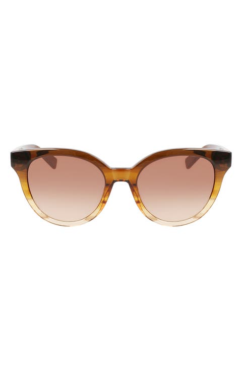 Le Pliage 53mm Gradient Round Sunglasses