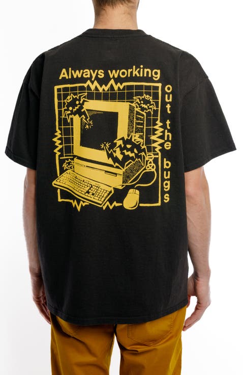 Working Out The Bugs Heavyweight Tee