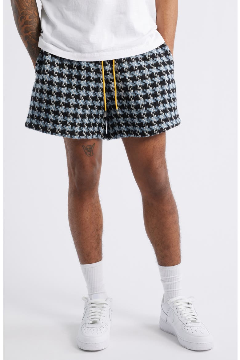 Tweed Shorts, Main, color, BLUE MULTI