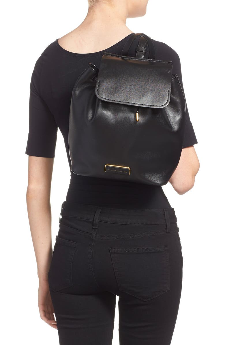 Marc Jacobs MARC BY MARC JACOBS 'Ligero' Leather Backpack, Alternate, color,
