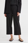 Eileen Fisher Straight Leg Cropped Pants