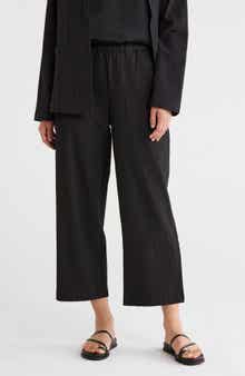 Straight Leg Cropped Pants