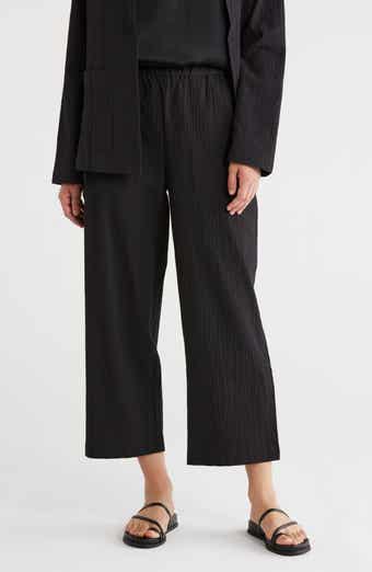 Straight Leg Cropped Pants