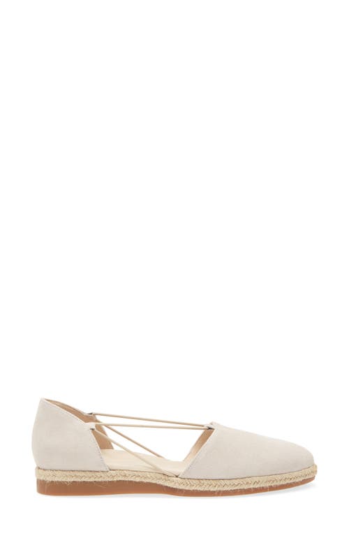 Paul Green Alegra Flat In Linen Soft Suede