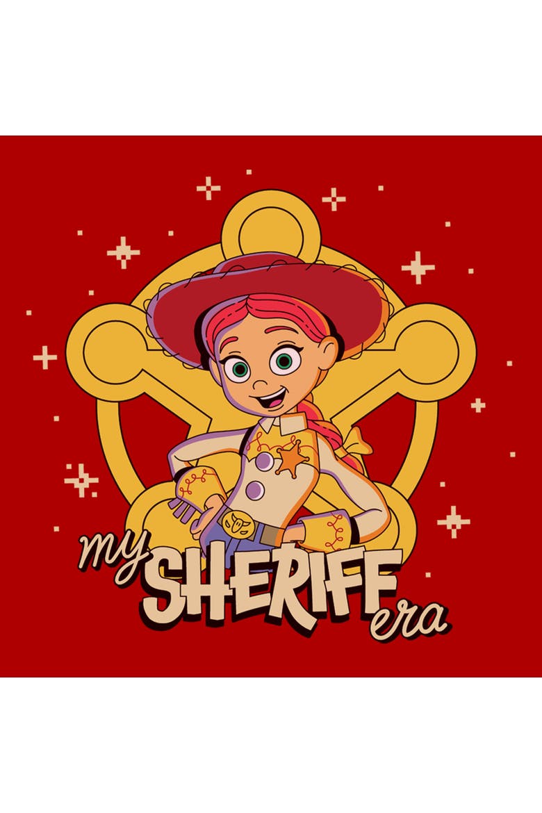 Men's Toy Story 5 In My Sheriff Era  Graphic T-Shirt, Alternate, color, Red