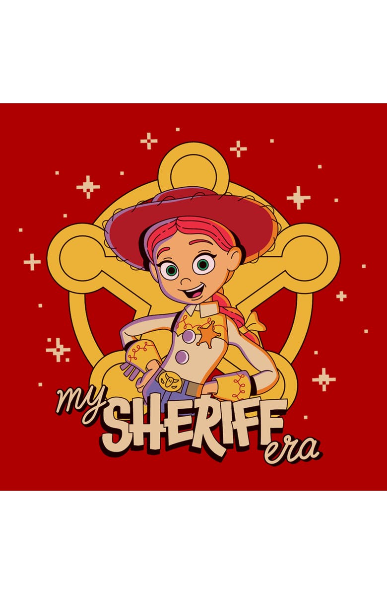 Toy Story 5 Men's Toy Story 5 In My Sheriff Era Graphic T-Shirt, Alternate, color, Red
