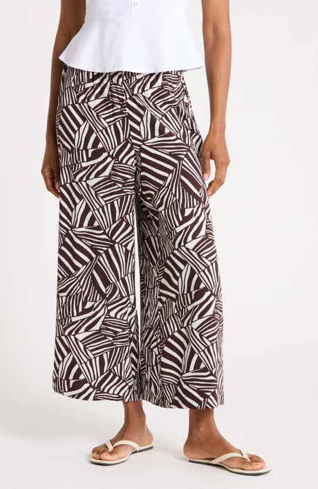 Adrianna Papell Wide Leg Pull-On Pants