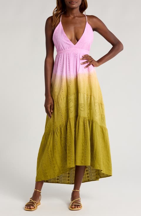 Rose Garden Patchwork Nadina Cover-Up Dress