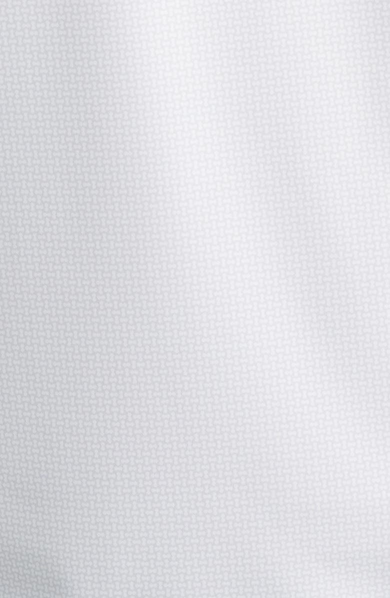 Peter Millar Perth Basketweave Quarter Zip Performance Sweatshirt, Alternate, color, White