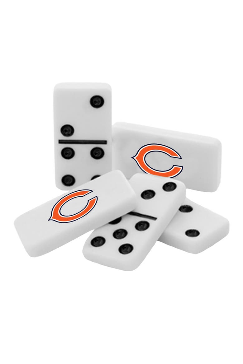 Chicago Bears Dominoes, Alternate, color, Multicolor