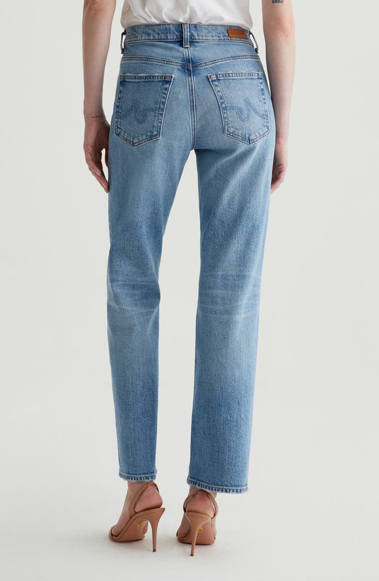 Brinley Mid Rise Classic Straight Leg Jeans