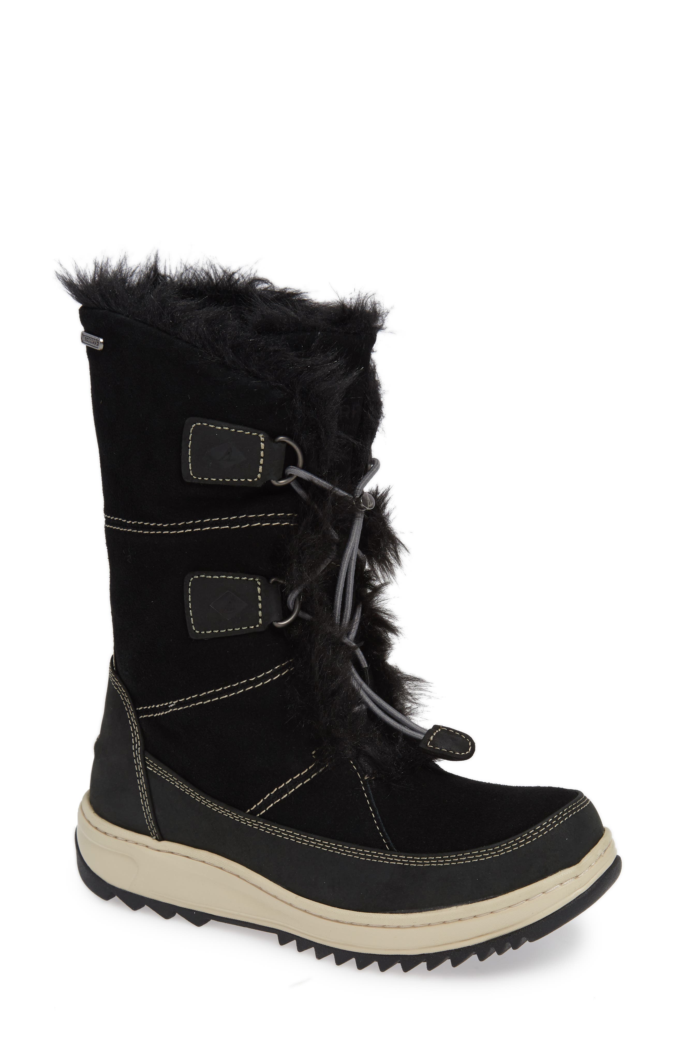 SPERRY TOP-SIDER<sup>®</sup> Sperry Powder Valley Vibram<sup>®</sup> Arctic Grip Waterproof Boot, Main, color, 