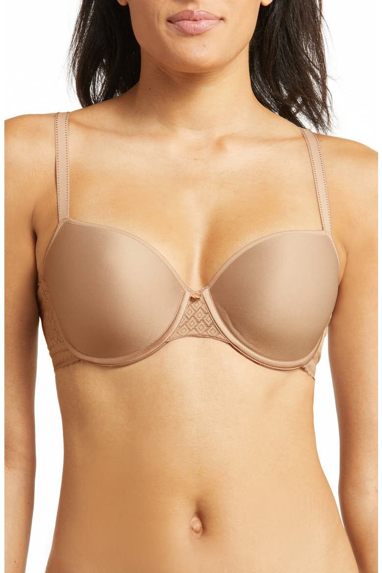 Lucie Lace Sexy Comfort T-Shirt Bra, Main, color, SIRROCCO-0Q