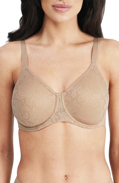 Jacqueline Jacquard Lace Minimizer Underwire Bra