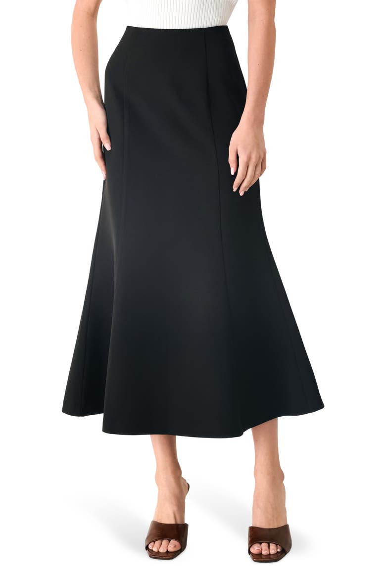 Midi Skirt, Main, color, BLACK
