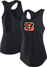 FANATICS Women's Fanatics Black Cincinnati Bengals Iron Fan Tank Top