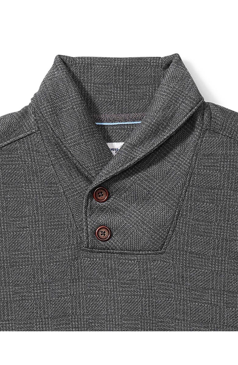 Tommy Bahama Sanbar Plaid Shawl Collar Double Button Fleece Pullover, Alternate, color,