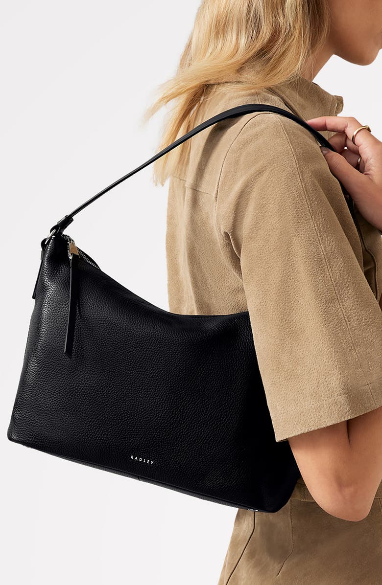 Radley Bella Medium Pebbled Leather Shoulder Bag, Alternate, color,