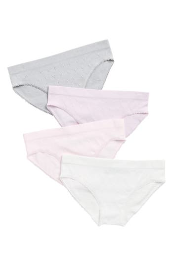Laura Ashley Kids' Assorted 4-pack Bikini Briefs In Multi