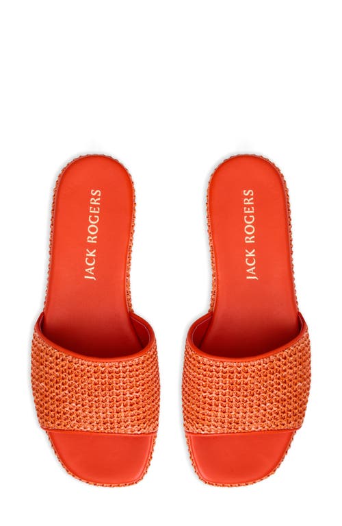 Jack Rogers Bay Flatform Sandal In Flame