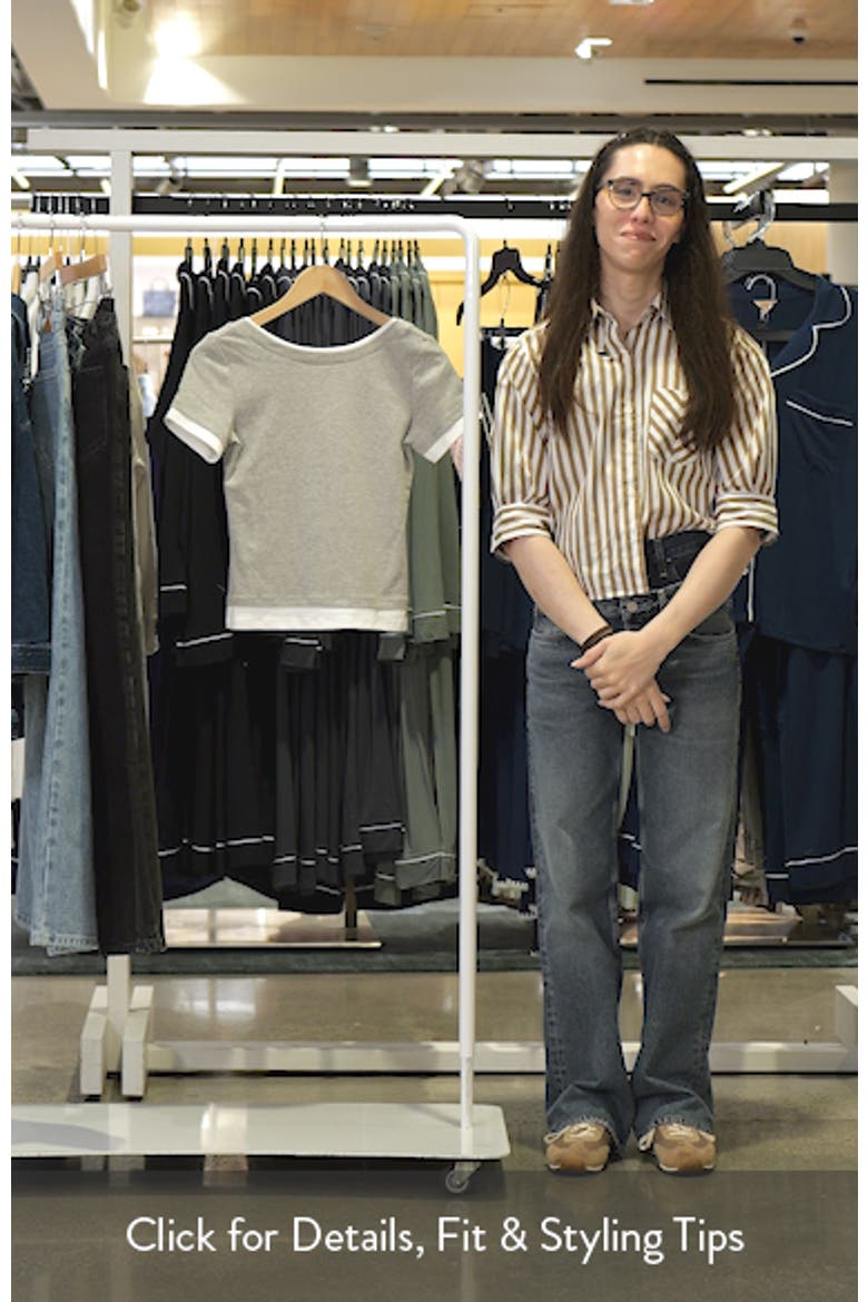 Julietta Layered Scoop Back T-Shirt video