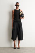 COS Pleated Wool-Blend Culottes