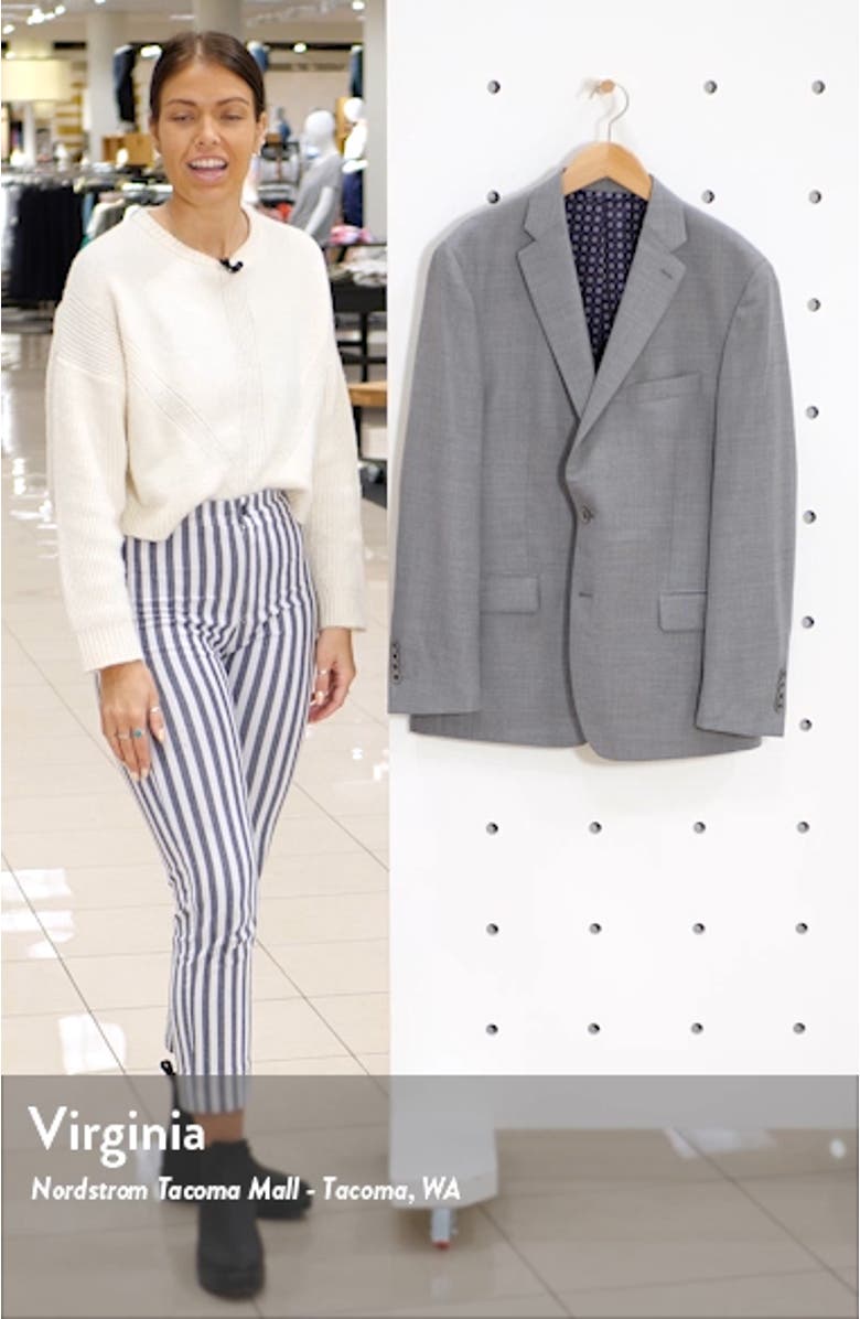 New York Fit Solid Wool Blazer, sales video thumbnail