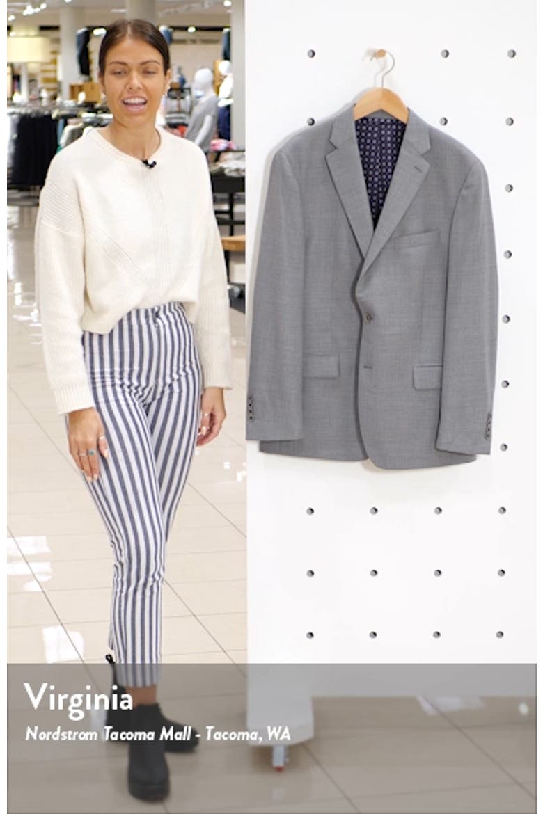 New York Fit Solid Wool Blazer video