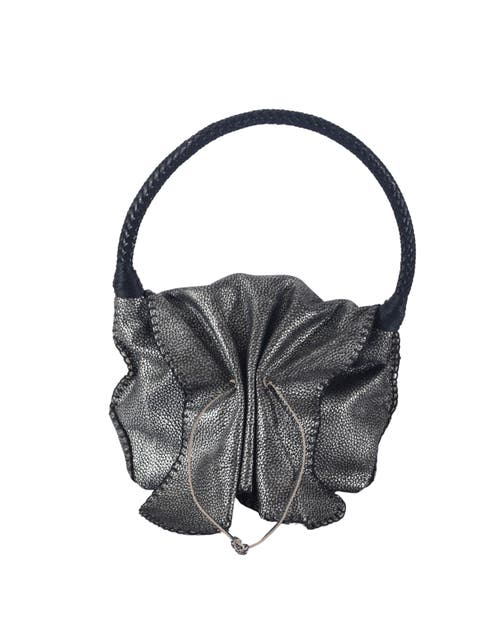 Shoulder Butterfly Top Grain Leather Bag