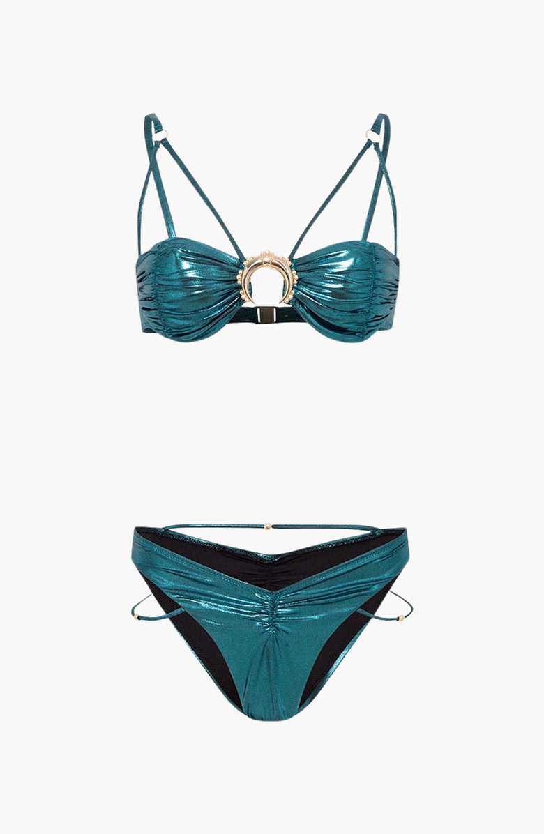 Luna B HYPNOTIC BIKINI, Alternate, color, Navy Blue