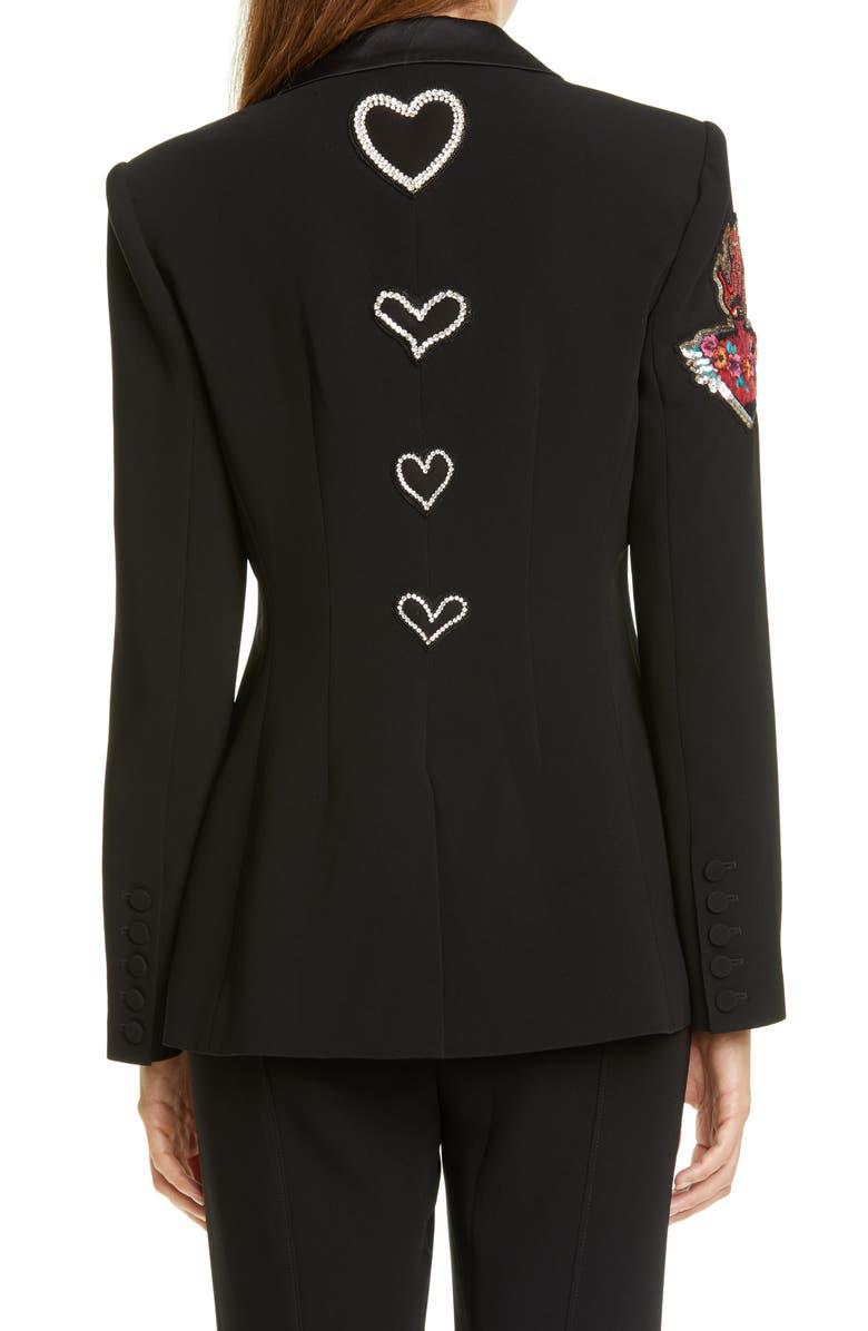 Cinq à Sept Love Cheyenne Bejeweled Blazer, Alternate, color, 