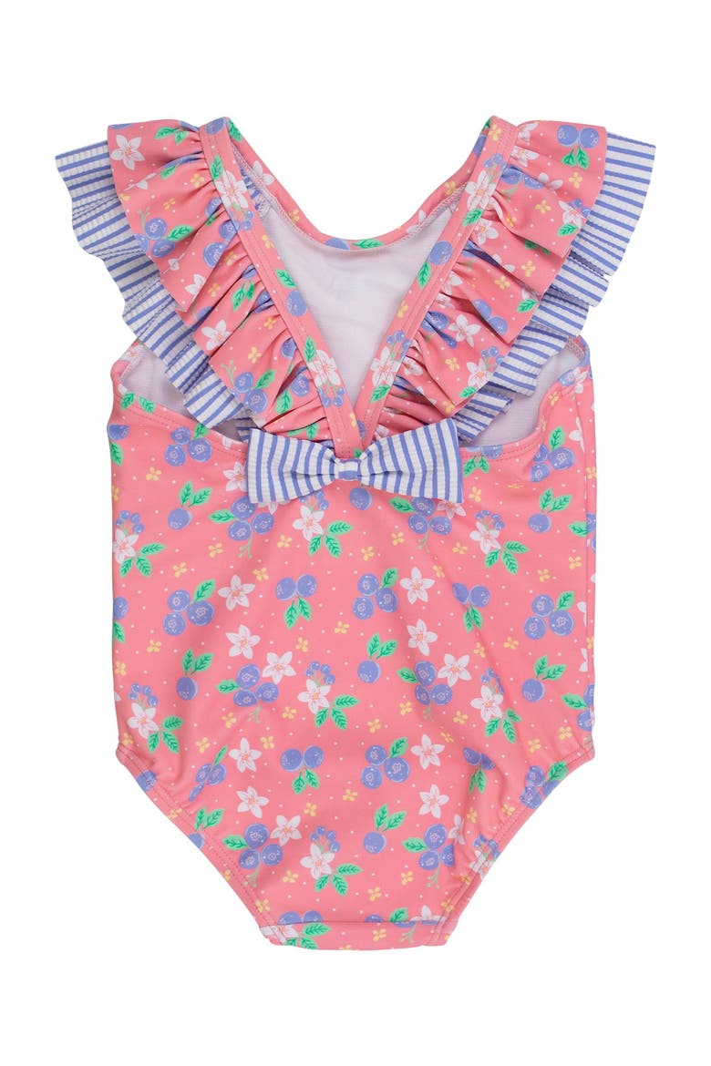Toddler Girls V-back One Piece, Alternate, color, Blueberry Bliss