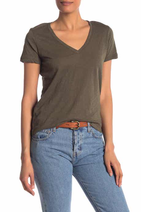 Madewell V-Neck Short Sleeve T-Shirt