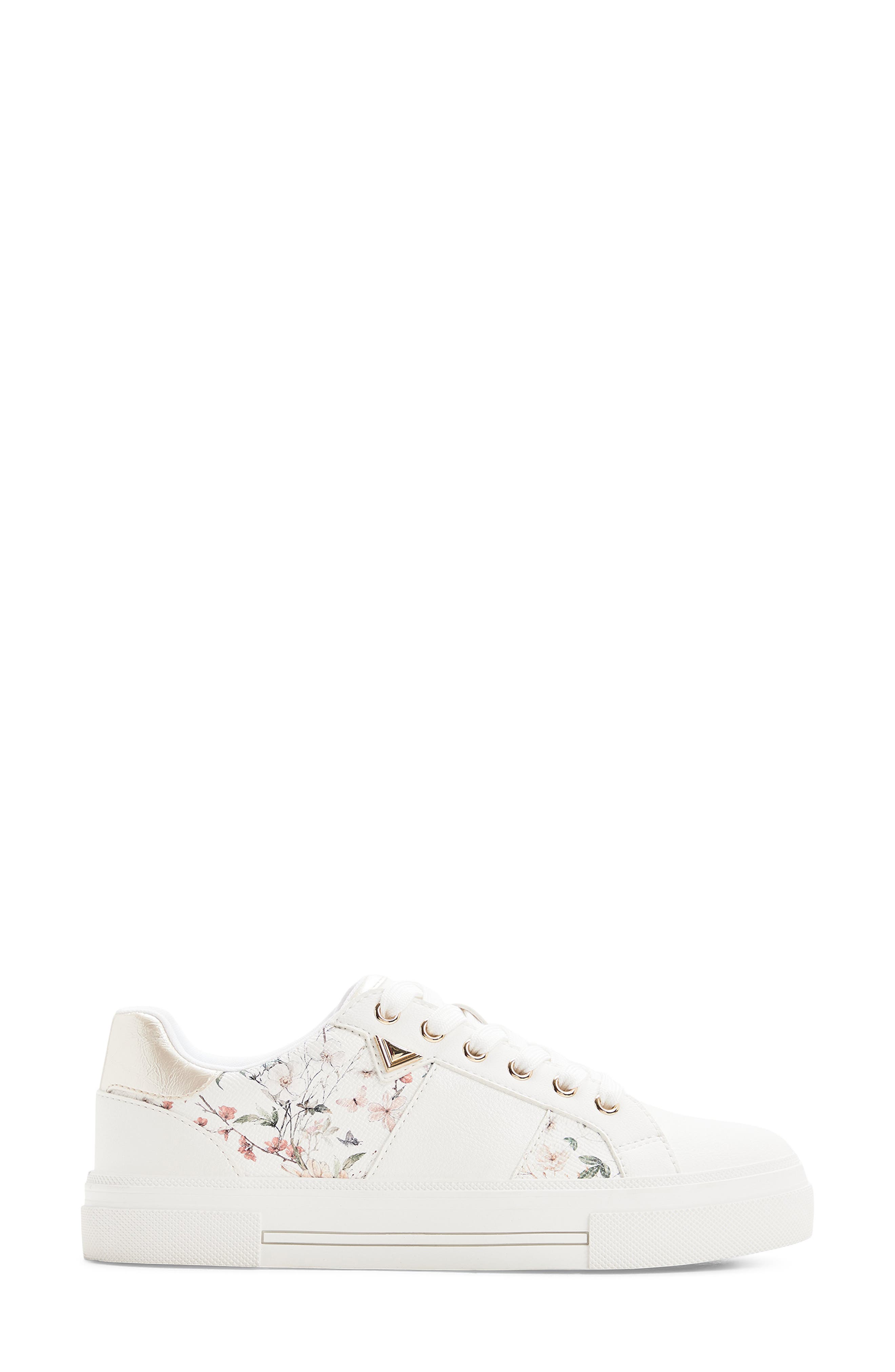 Sadie Platform Sneaker, Alternate, color, WHITE MULTI