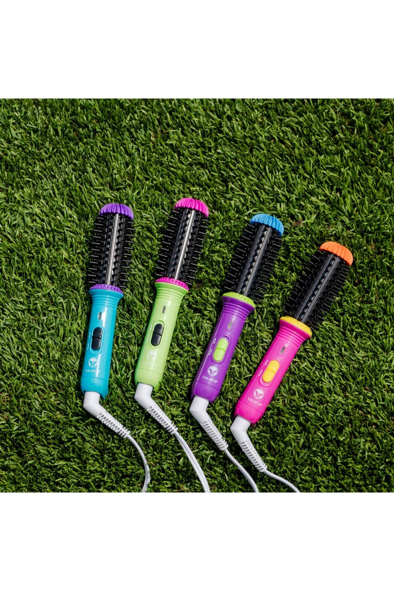 Gogo Mini Round Brush, Alternate, color, Flamingo